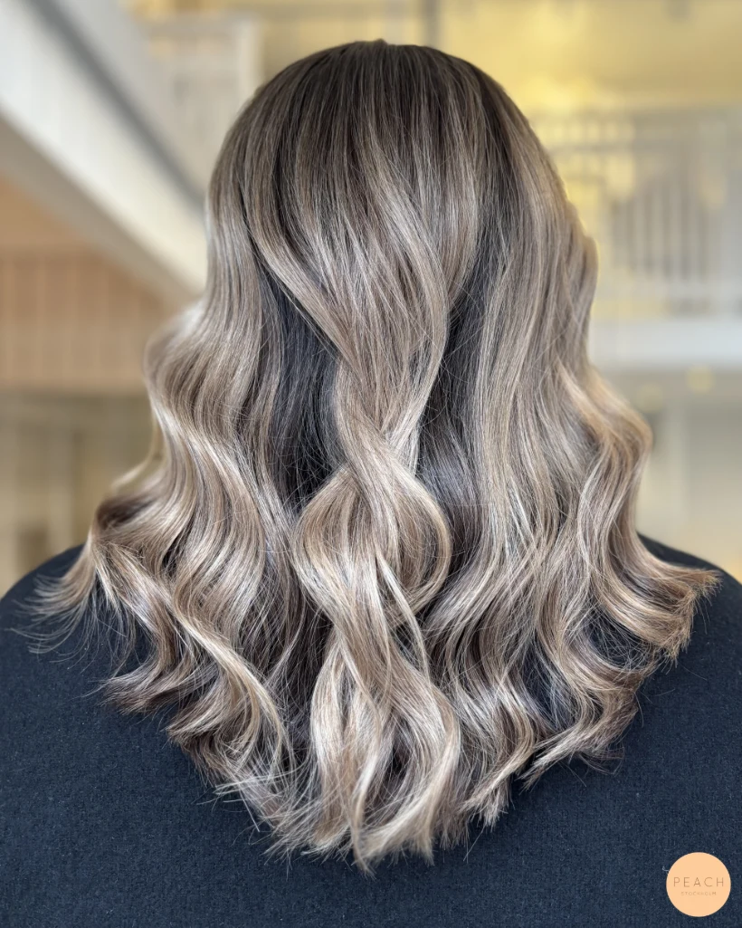 Grey blended highlights