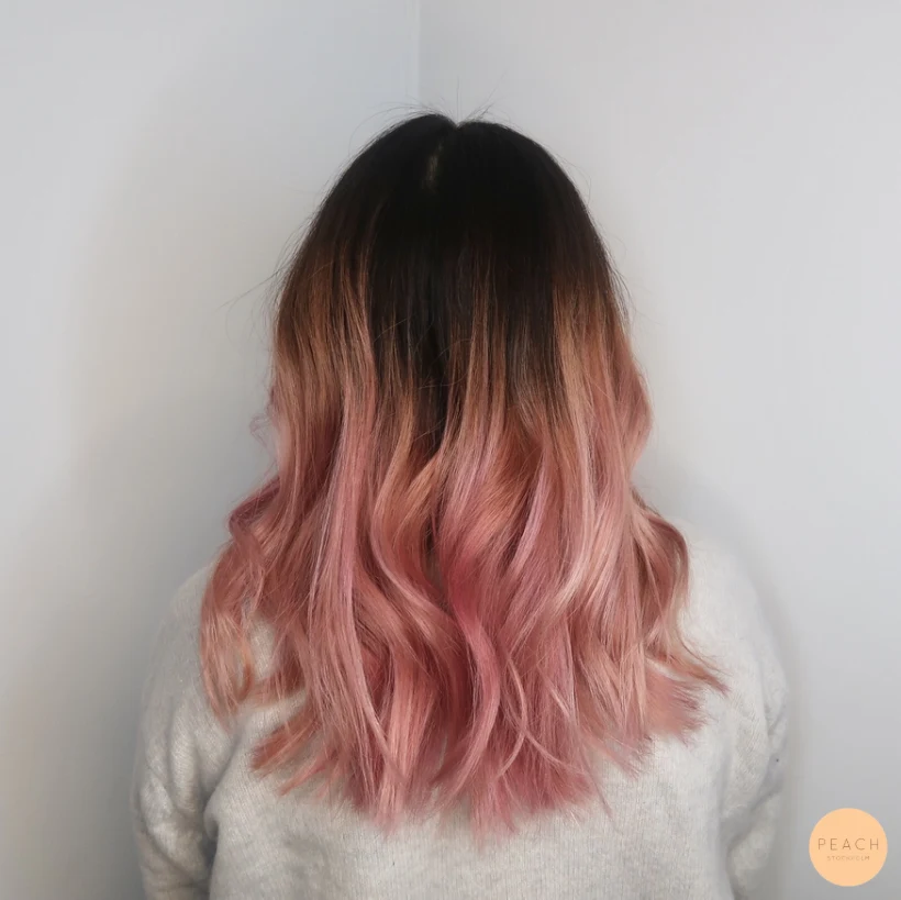 Pink hair – salongsresultat av Therese Lindbladh, 25 januari 2019