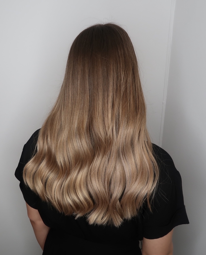 Bronde balayage hårfärg