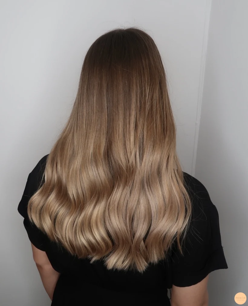 Bronde balayage hårfärg