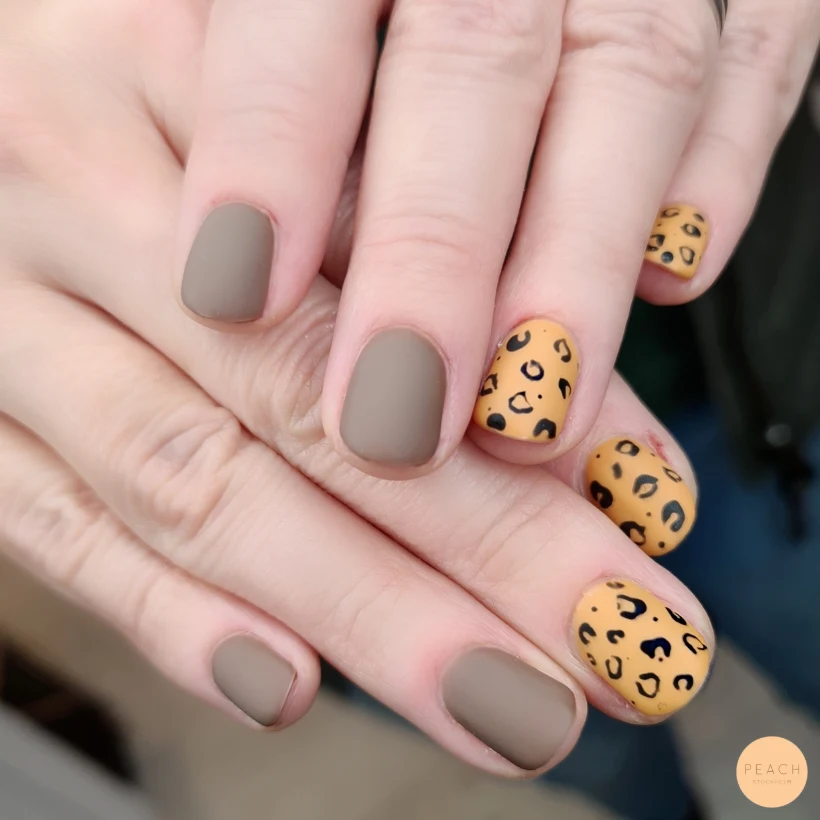 Lite nageldesign från oktober 🌸
