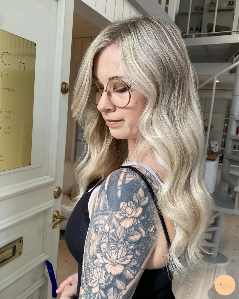 Icy blonde med extra glans