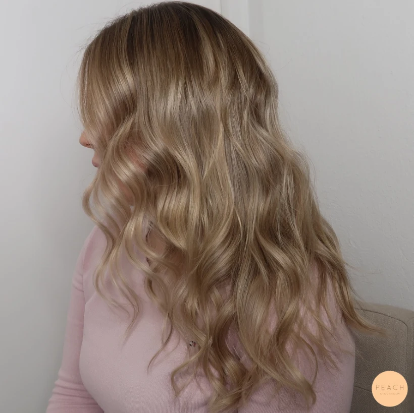 Balayage stockholm med Olaplex