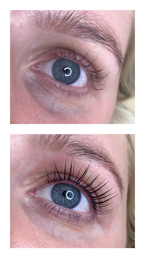 Andra behandlingen av Yumi lashlift