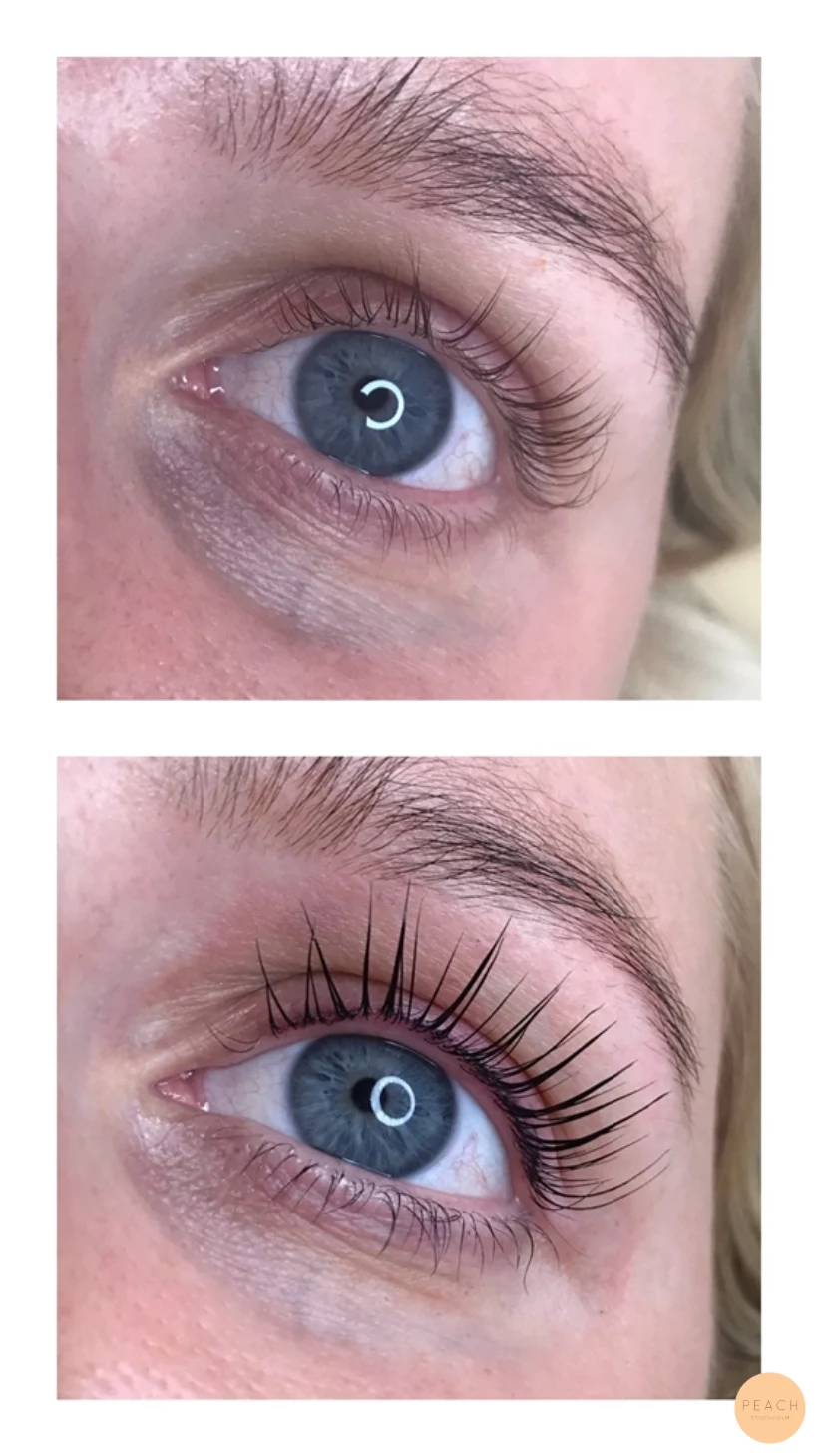 Andra behandlingen av Yumi lashlift