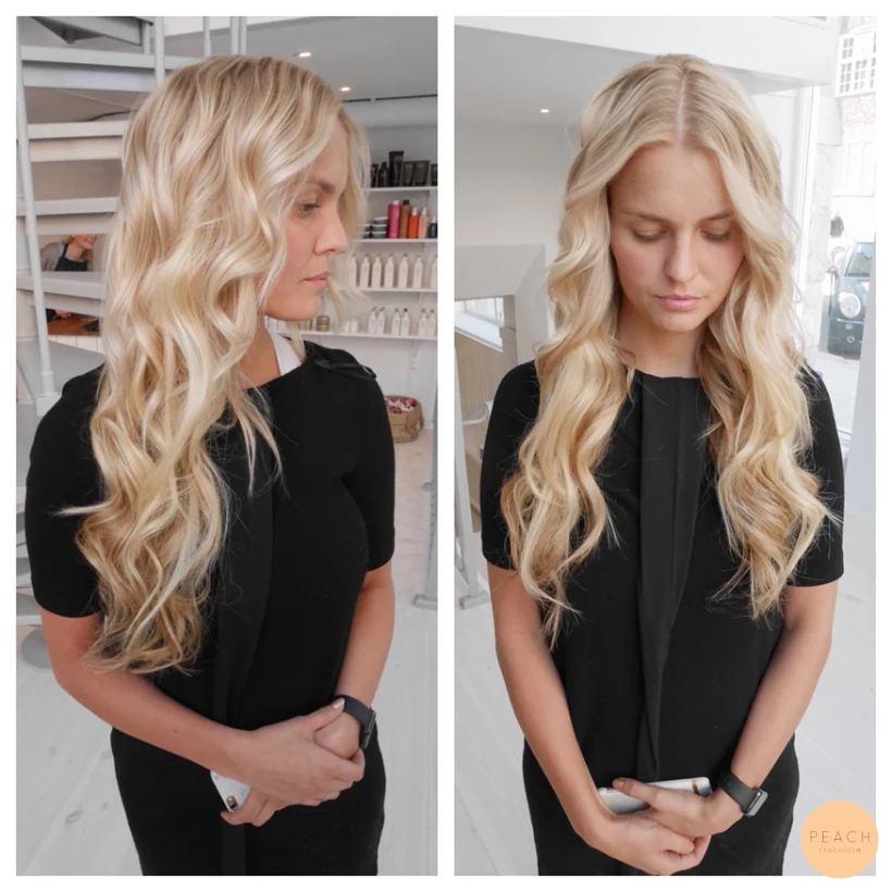 Blonda extensions – salongsresultat av My Erlandsson, 14 april 2016