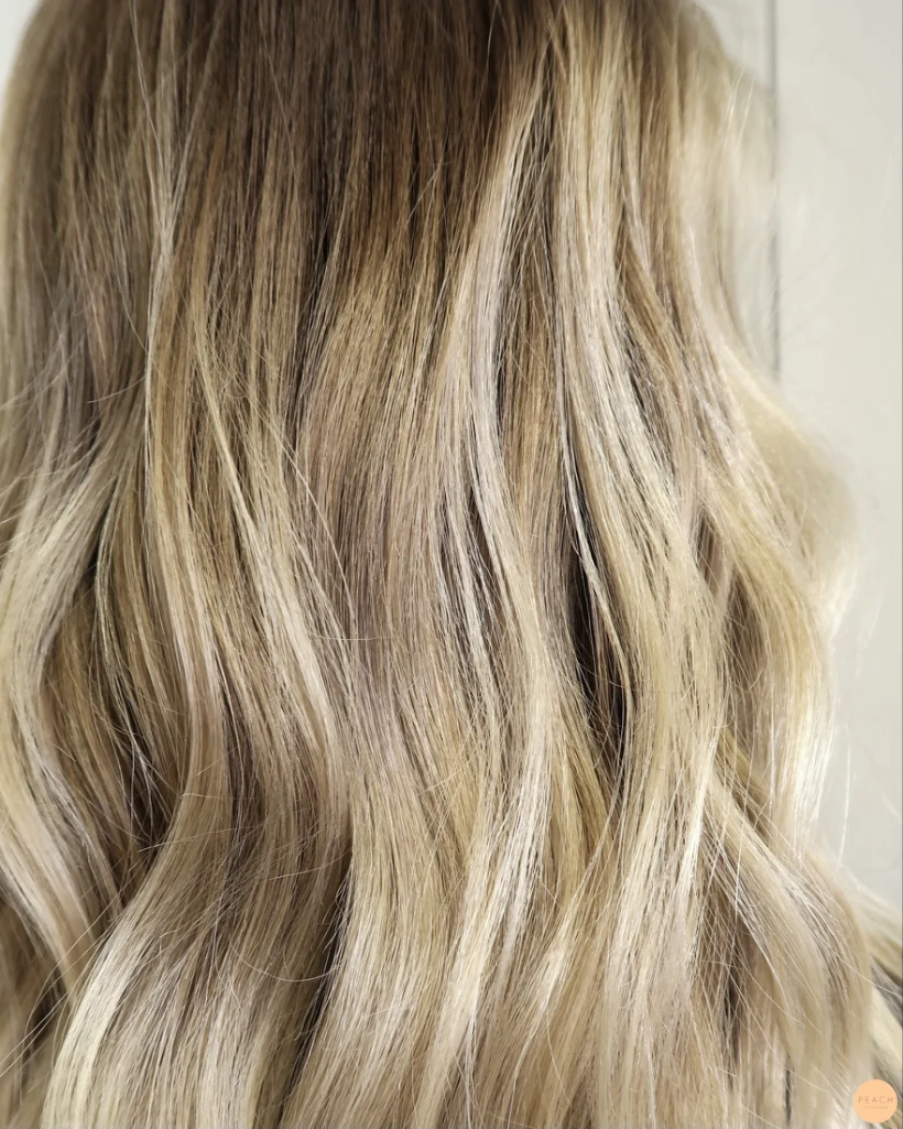 Blond balayage