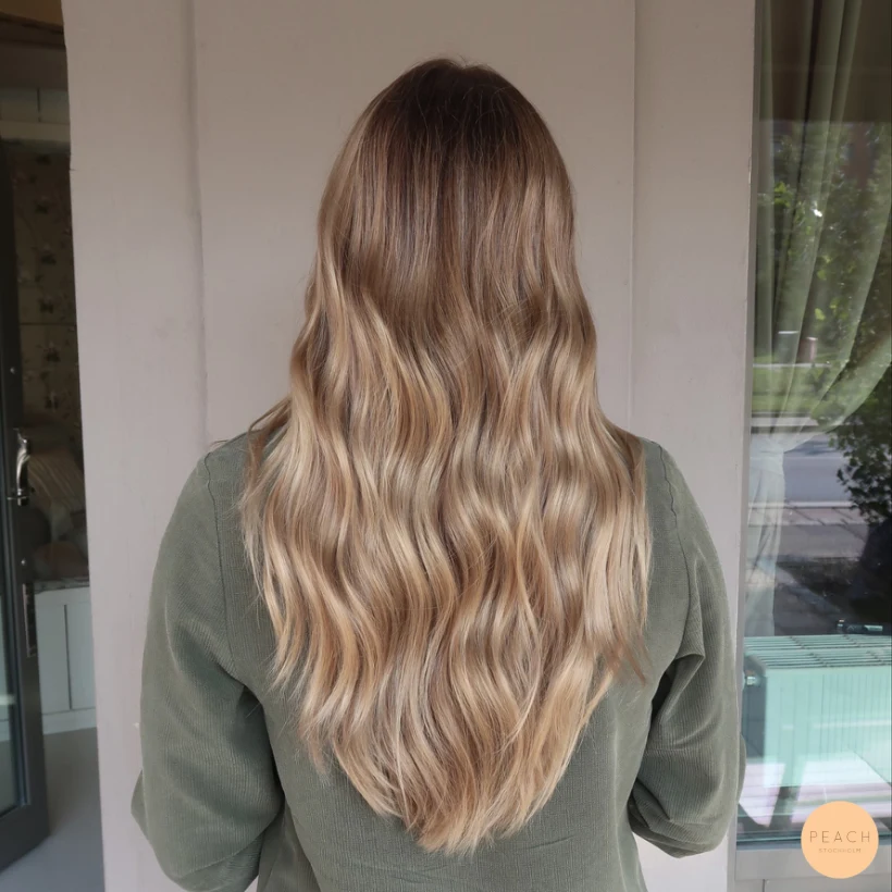 Krämig och sval beige blond