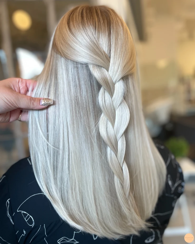 Cool blonde hair