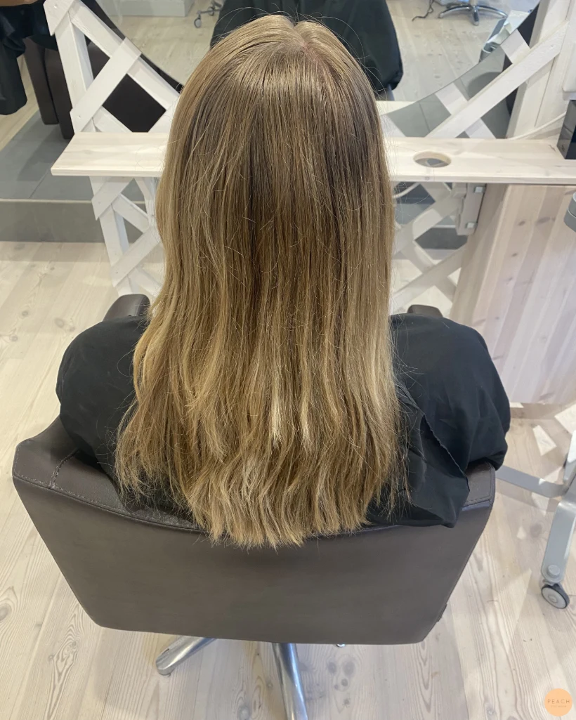 Shiny blonde