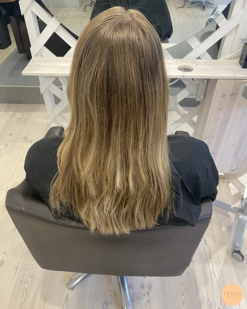 Shiny blonde med extra glans