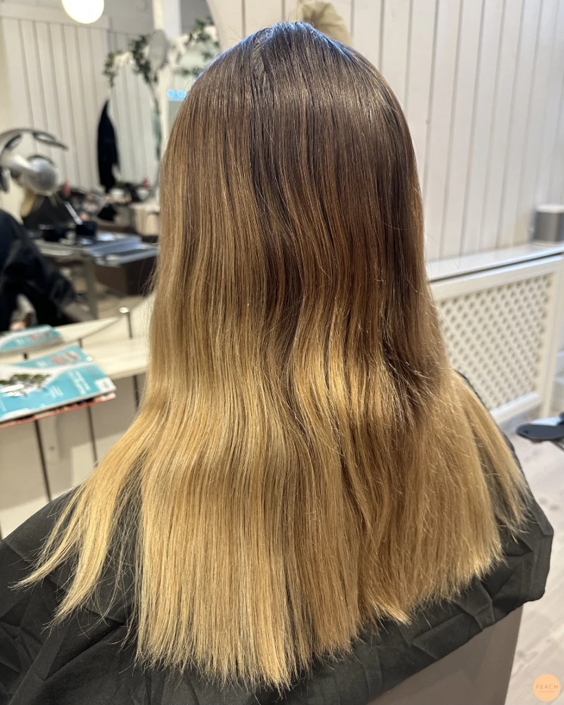 Bronde balayage hårfärg