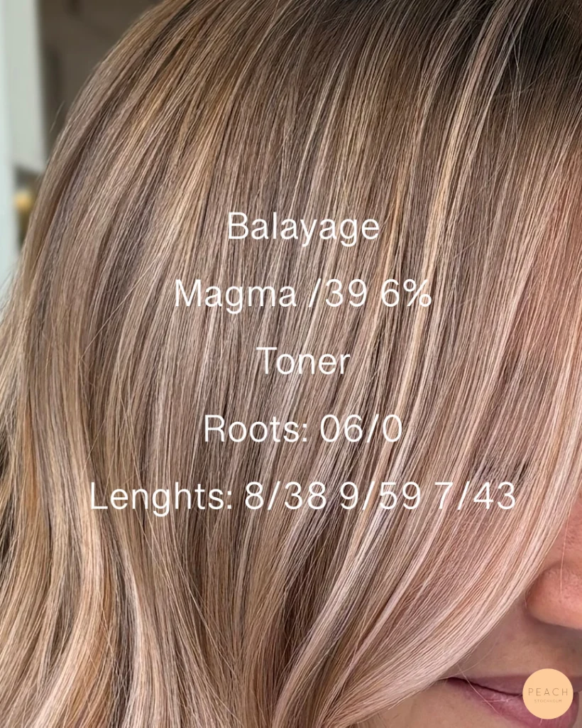 Blond balayage – salongsresultat av Jonathan Hultman, 19 november 2024