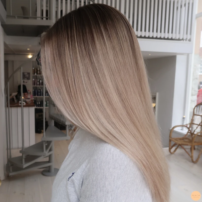 Balayage blond