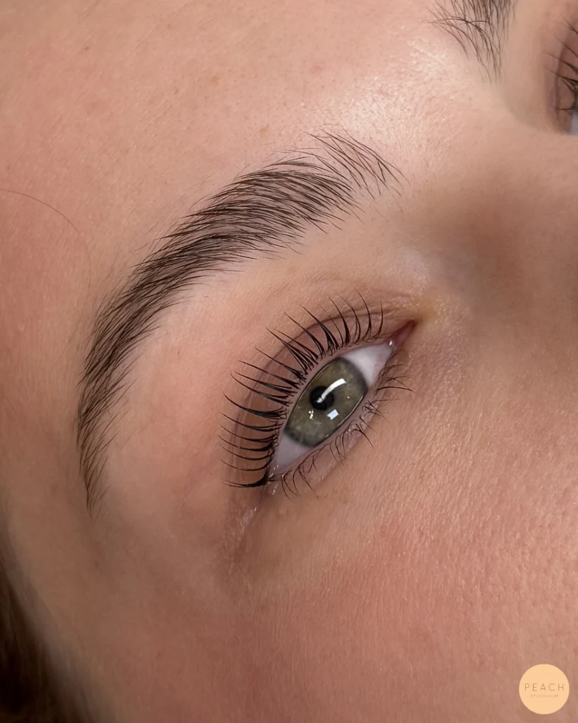 Lashlift stockholm östermalm med bröllopslook