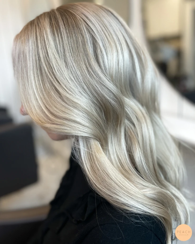 Iceblonde hårfärg 🤍