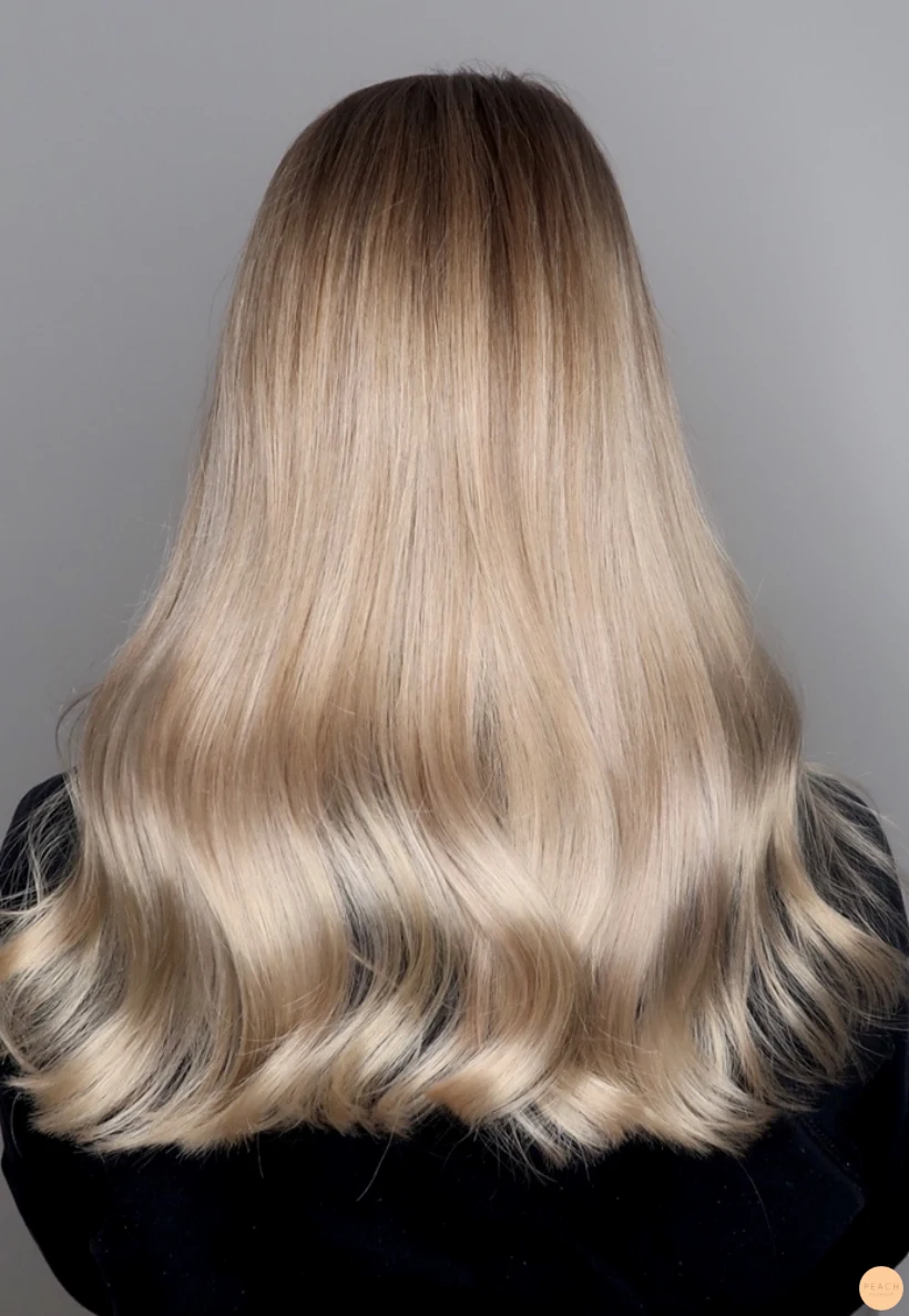 Blonda slingor
