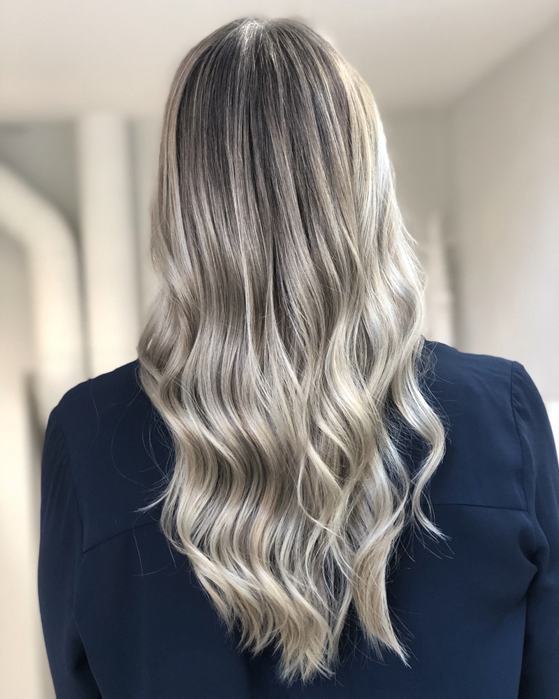 Kall blond balayage – salongsresultat av Josefin Törmä, 12 oktober 2018