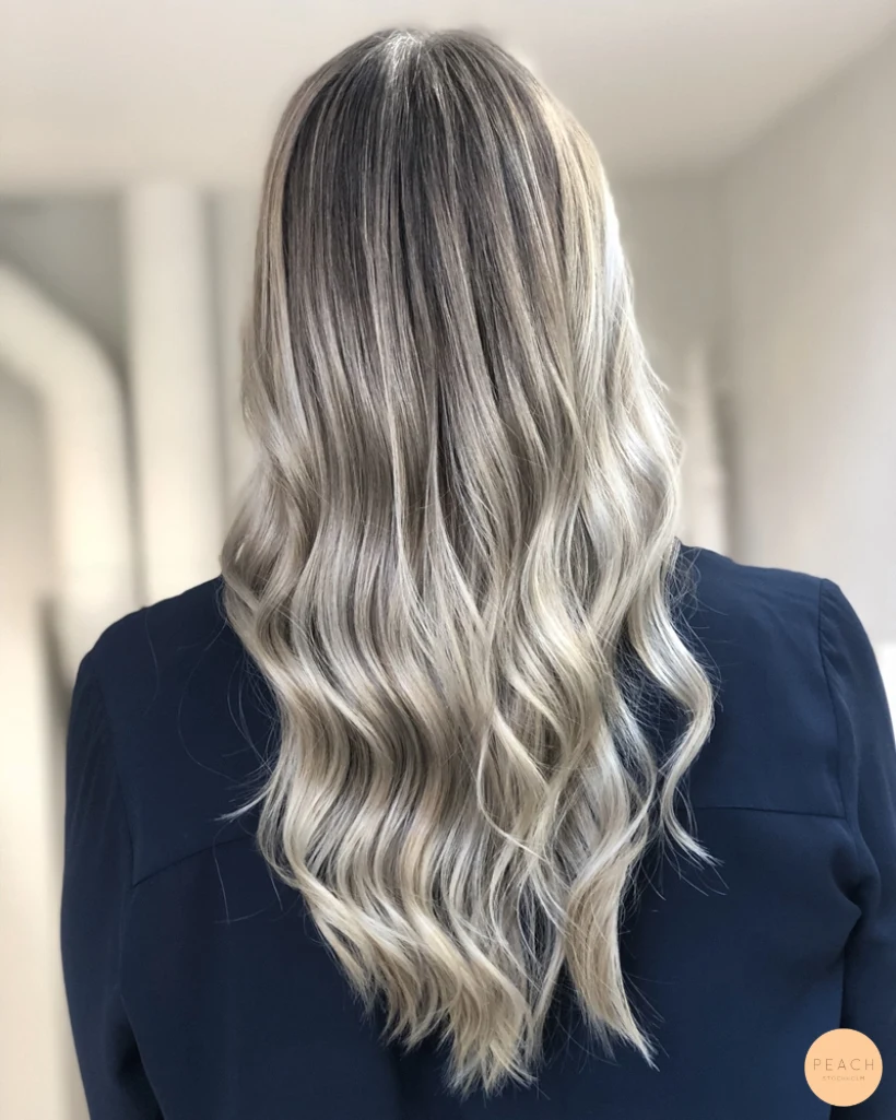 Kall blond balayage – salongsresultat av Josefin Törmä, 12 oktober 2018