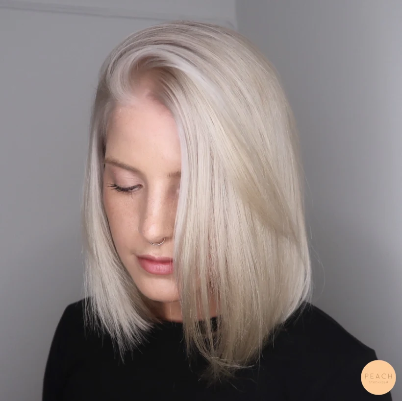 Isig blond helblekning