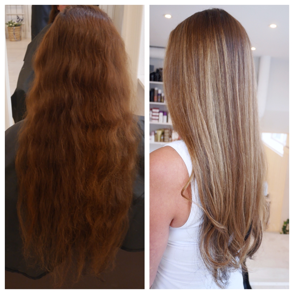 Balayage med olaplex