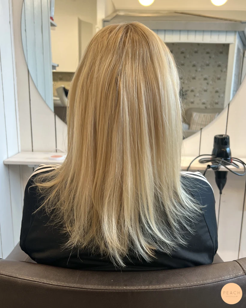 Hårförlängning med 4 paket Richy Hair