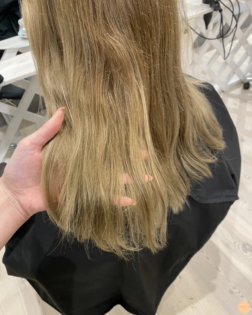 Honey blonde
