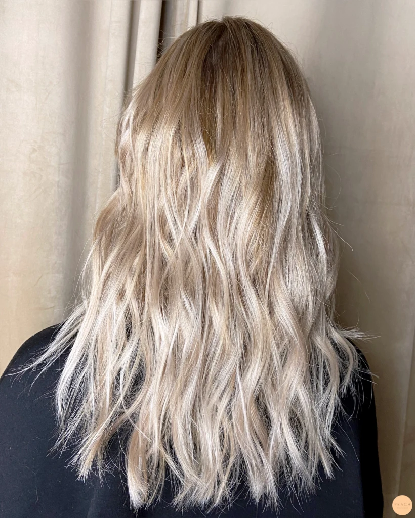 Soft balayage blonde