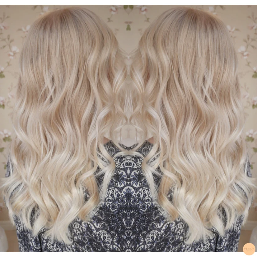 Kall blond hårfärg