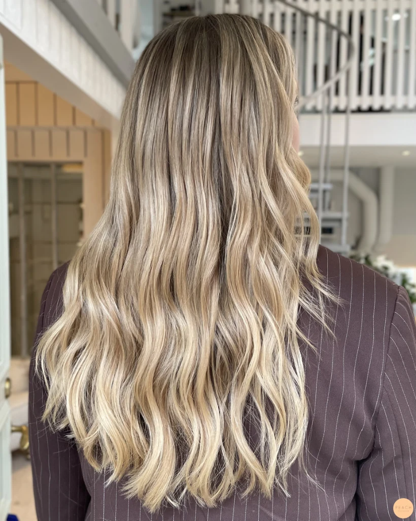 Blond balayage