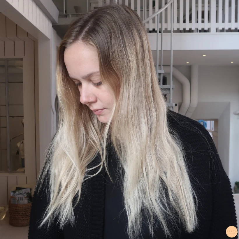 Soft blond med mer kontraster