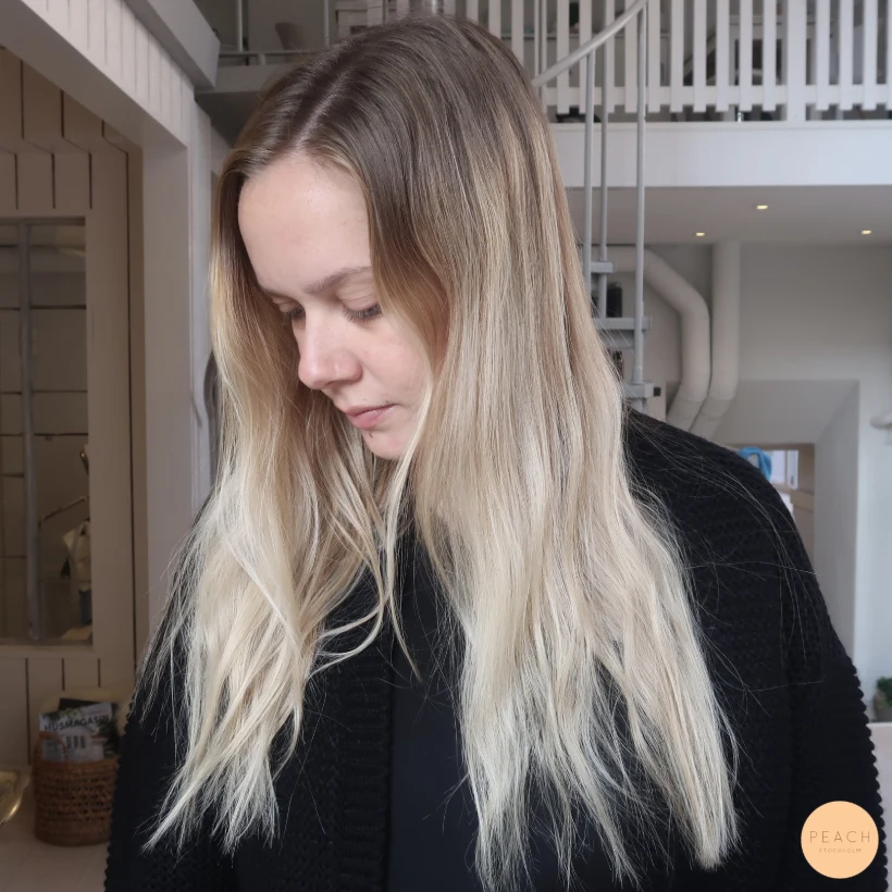Soft blond med mer kontraster