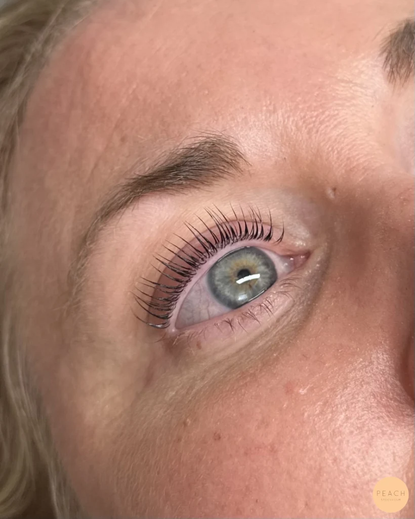 Lashlift yumilashes – salongsresultat av Amanda Da Silva, 30 april 2026