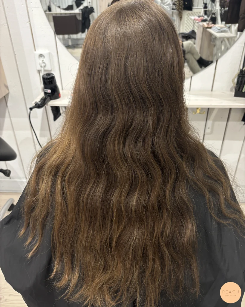 Balayage mörkt hår – salongsresultat av Johanna Nilsson, 12 maj 2025