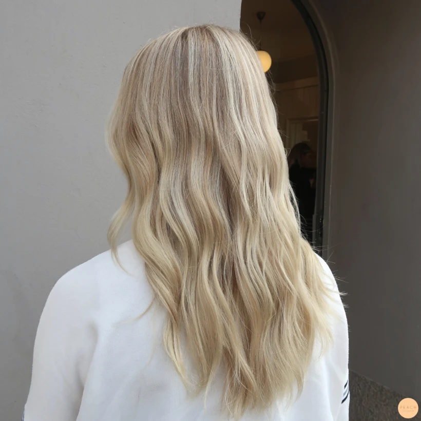 Blond balayage
