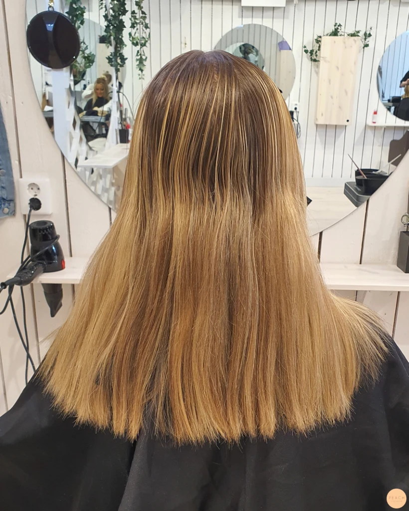 Summer bronde hair