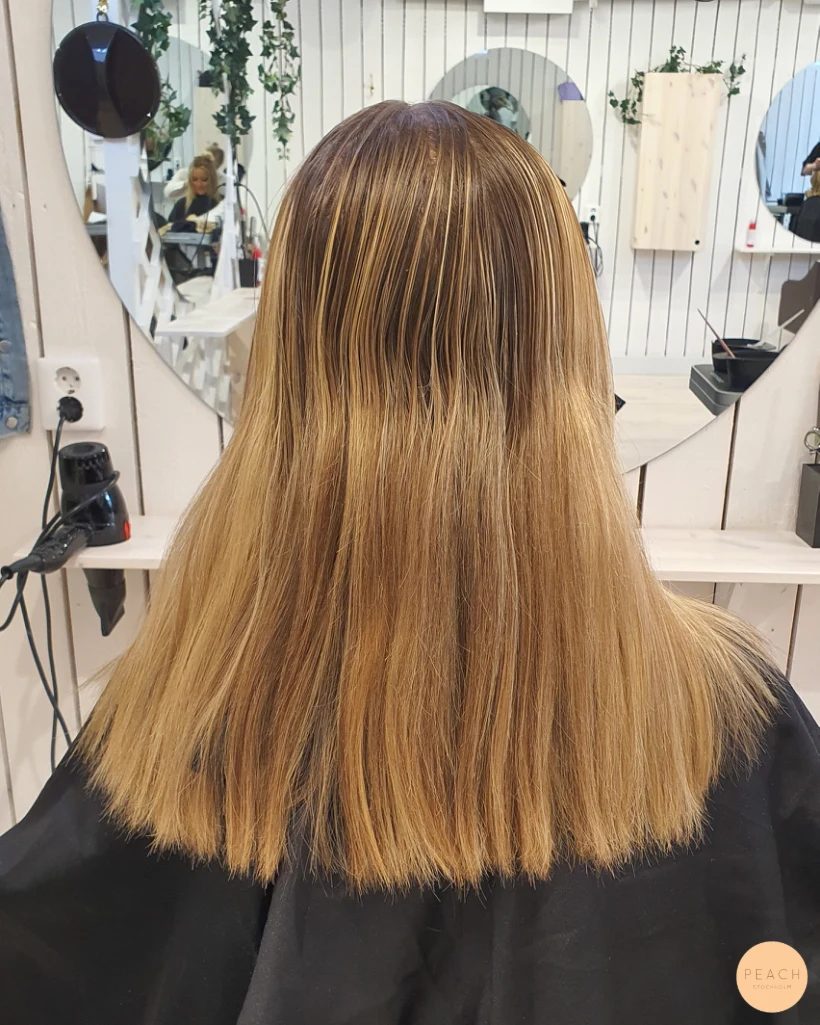 Summer bronde hair