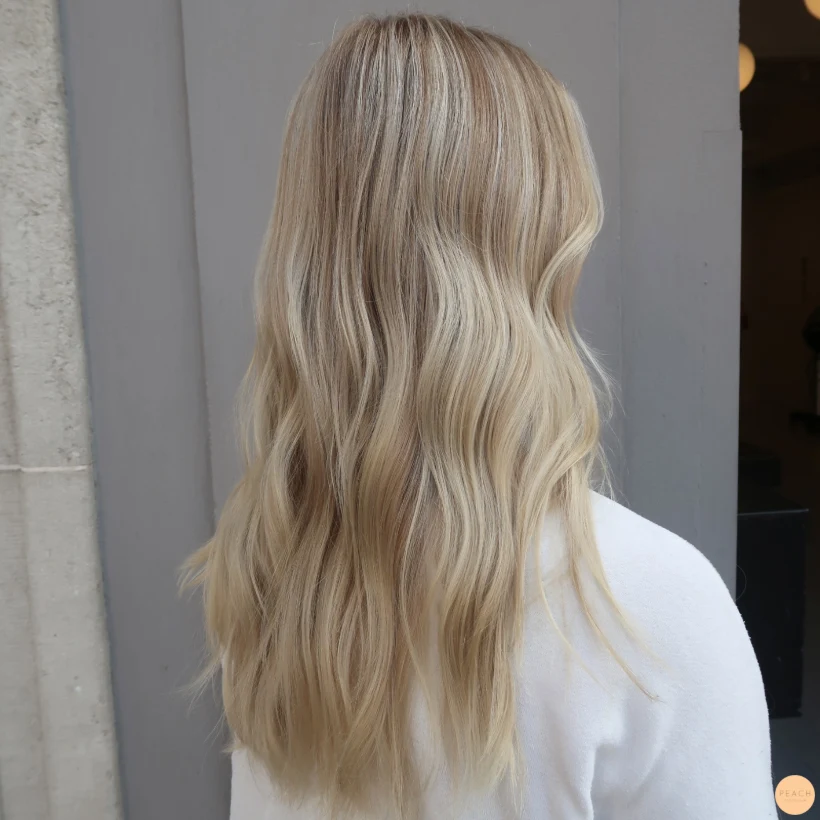 Blond balayage