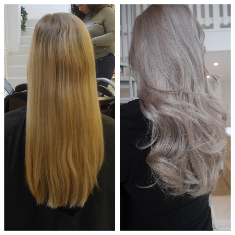 Grey hair color
