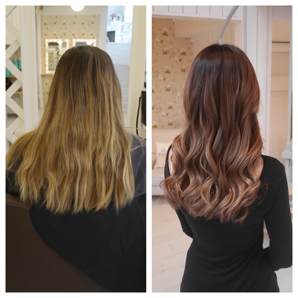 Bronde luxe med höstiga toner