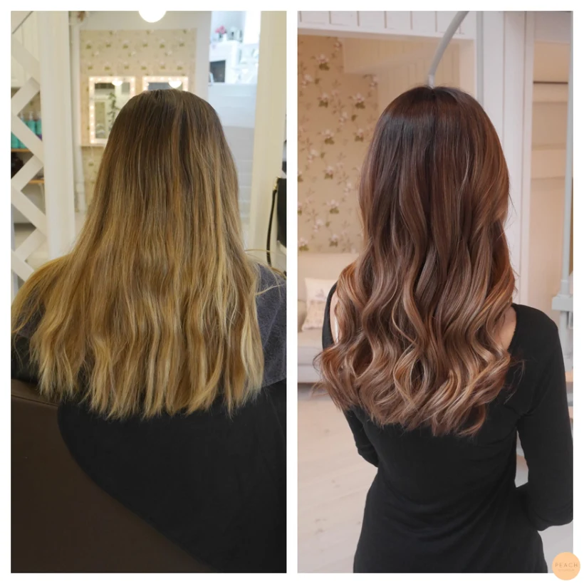 Bronde luxe med höstiga toner