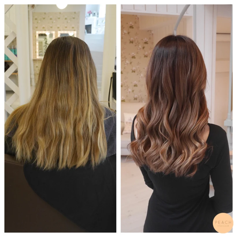 Bronde luxe med höstiga toner