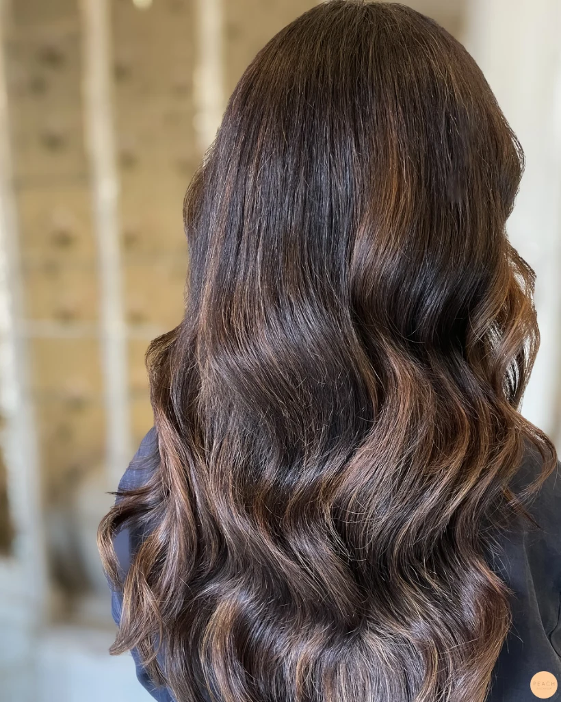 Chocolate highlights hair ✨🍫