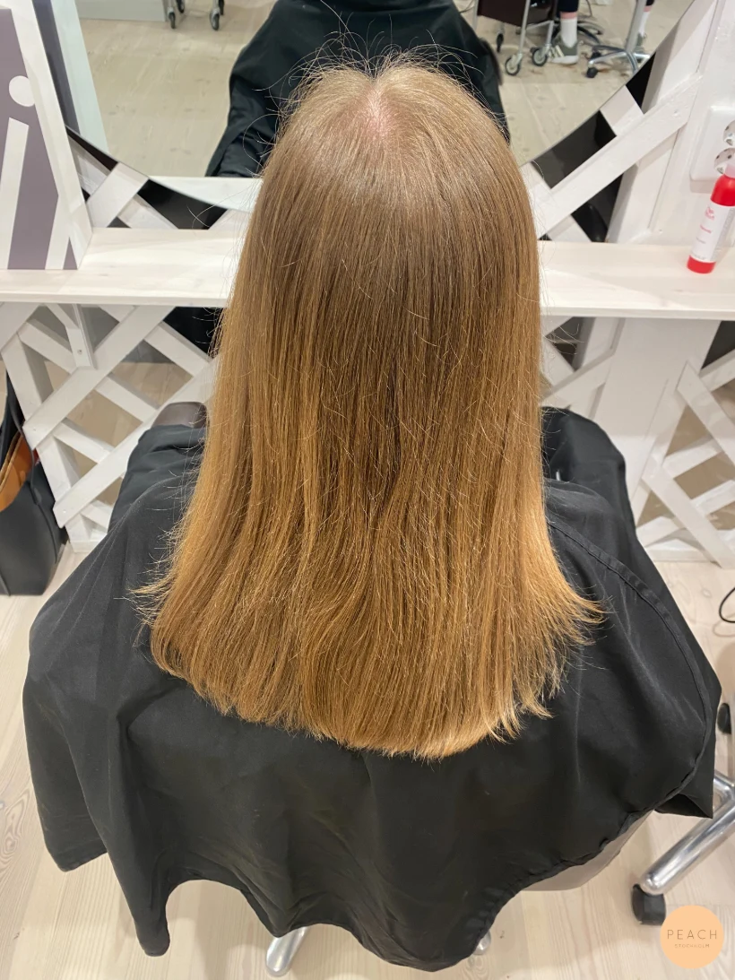 Hairtalk makeover – salongsresultat av Josefine Eklund, 3 mars 2022