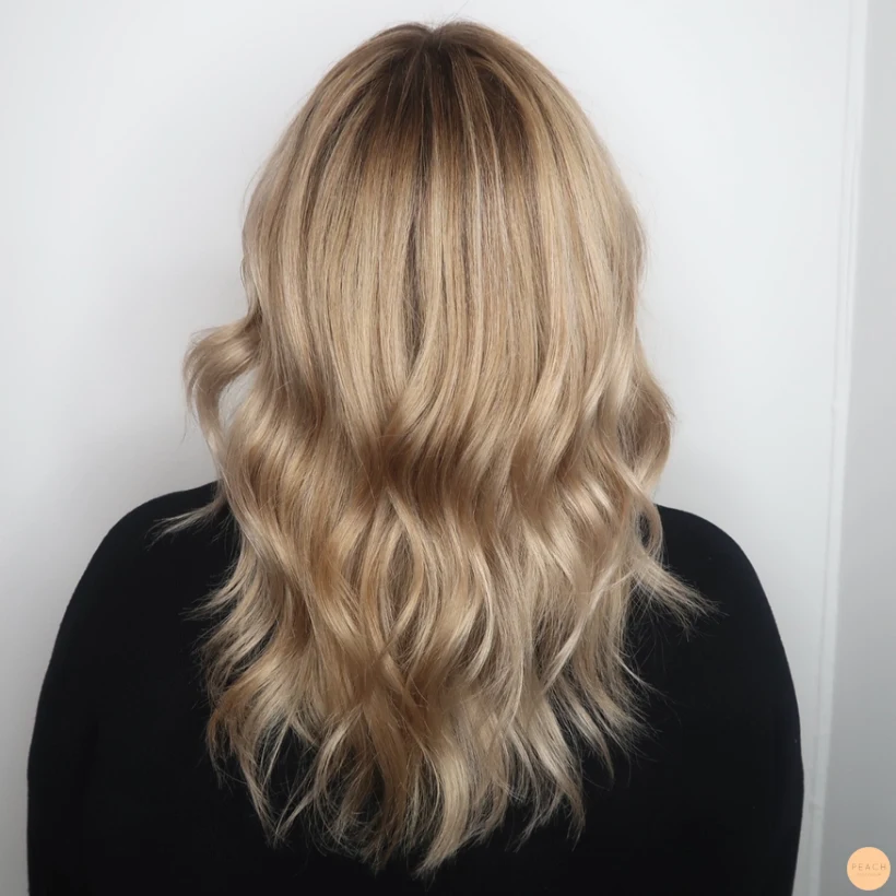 Kallare blond hårfärg
