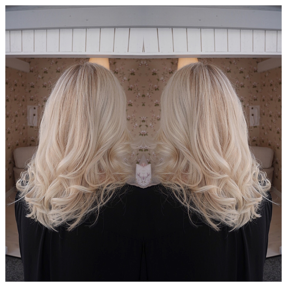 Perfect blonde hair
