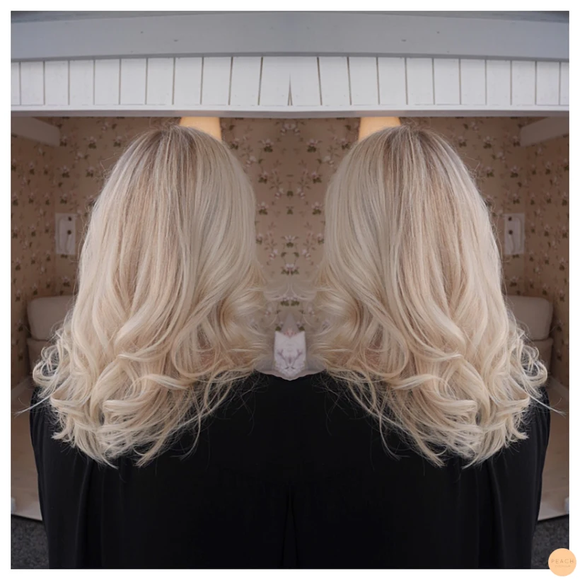 Perfect blonde hair
