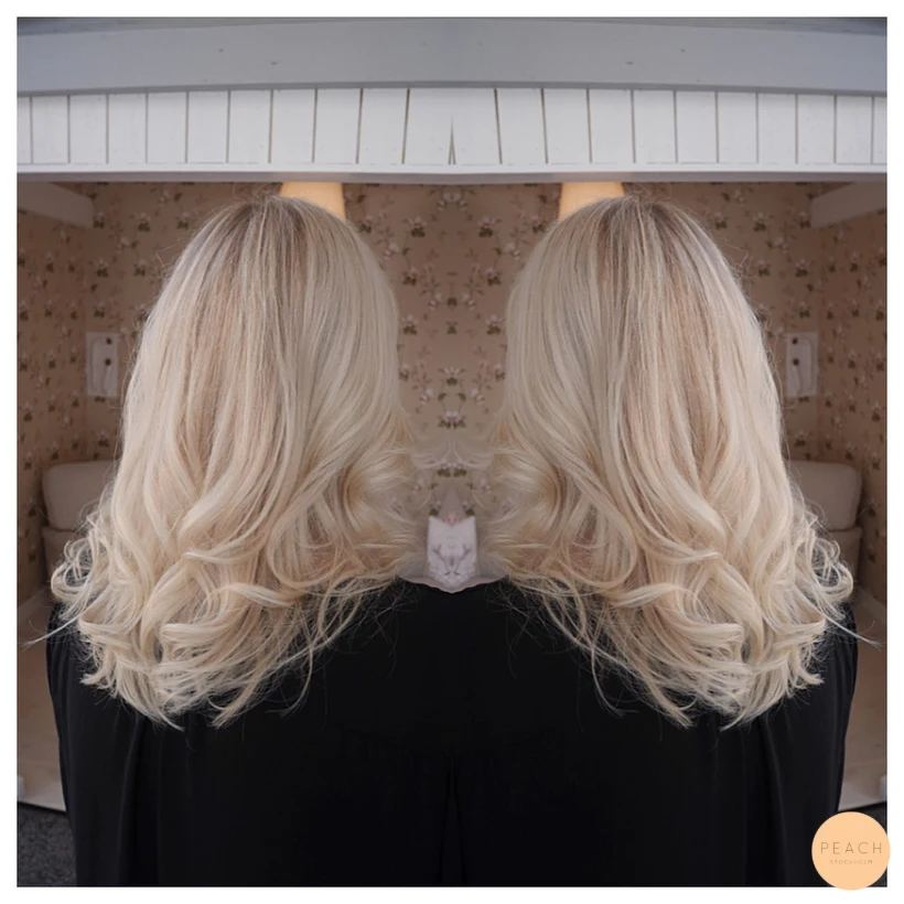 Perfect blonde hair