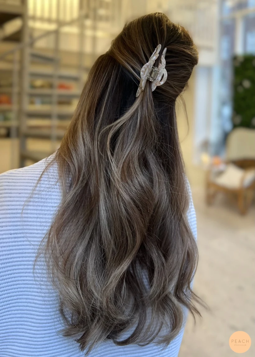 Brun balayage nougat