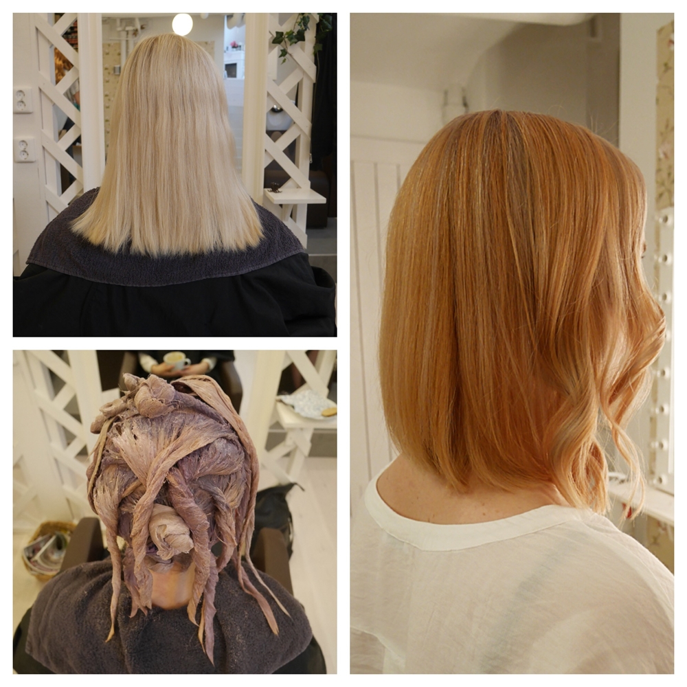 Molten metal hair